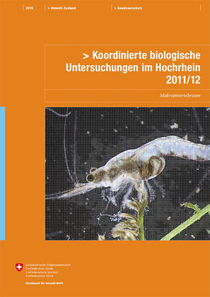 2015 Koordinierte biologische Untersuchungen am Hochrhein 2011/2012